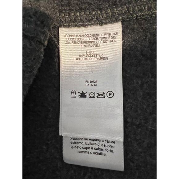 Columbia Full Zip Fleece Vest, Gray, Men's XXL - Picture 7 of 7